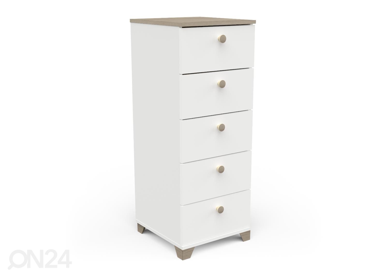 Kapea lipasto laatikoilla Izzy 40 cm kuvasuurennos