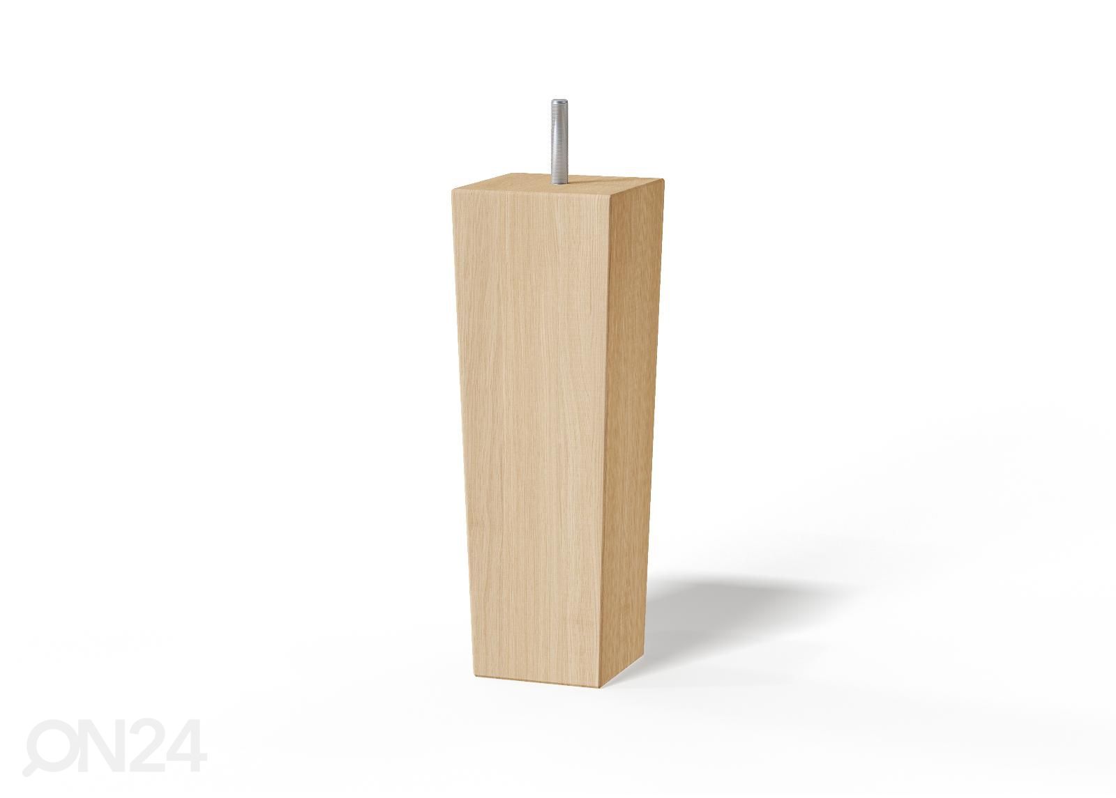 Kartiopuujalat 18 cm, 4 kpl kuvasuurennos