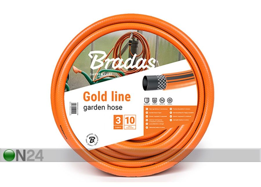 Kasteluletku Bradas Gold Line 5/8" kuvasuurennos