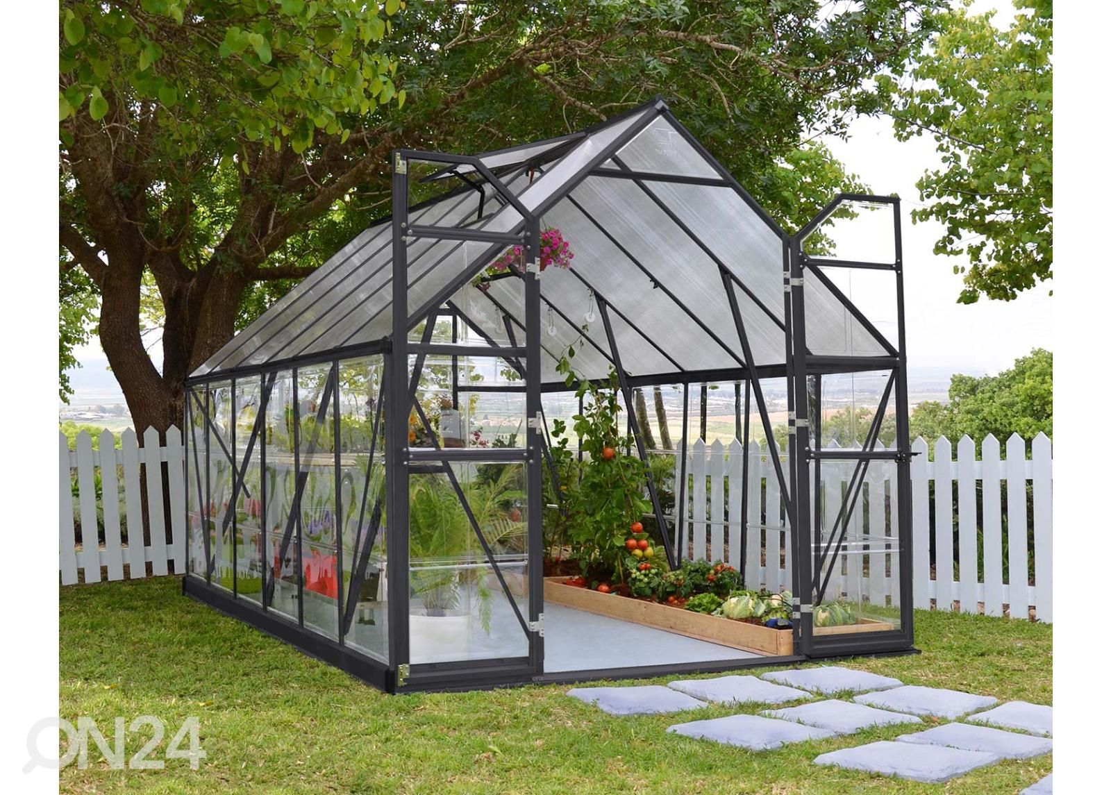 Kasvihuone Palram Balance 8,9 m² kuvasuurennos
