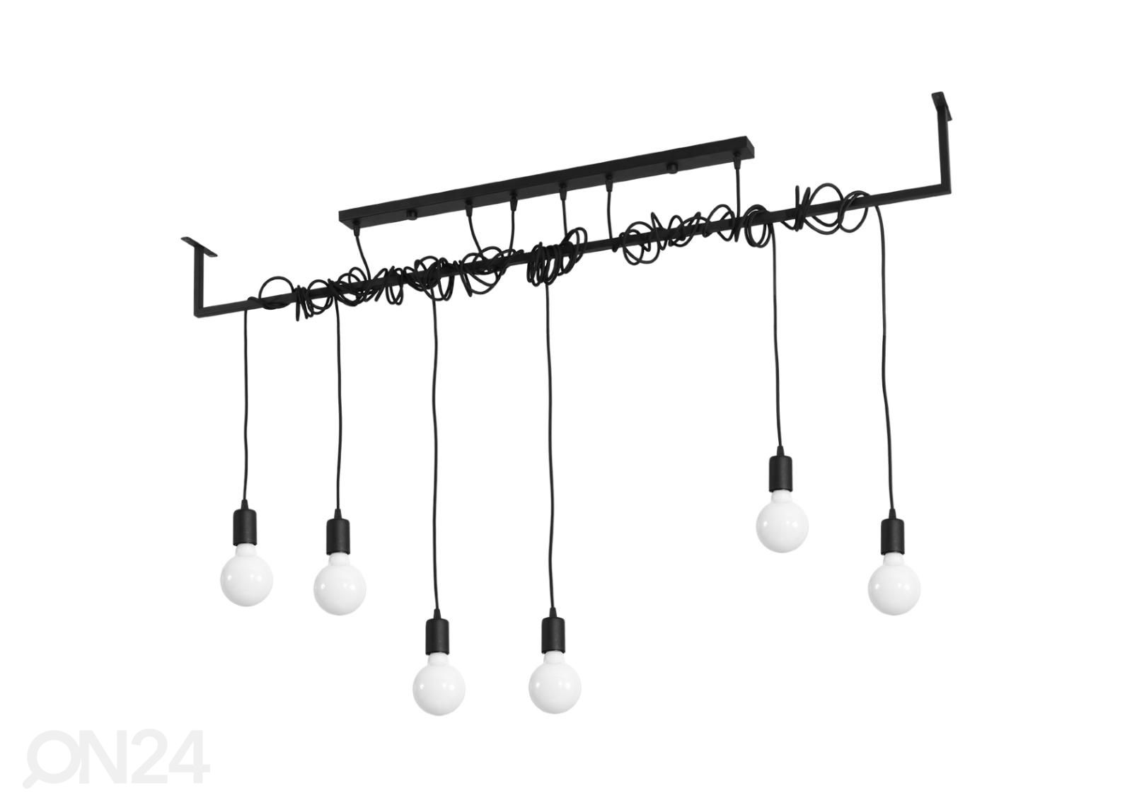 Kattokruunu Salamanca 6, musta kuvasuurennos