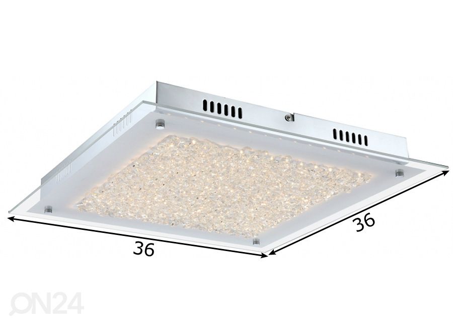 Kattoplafondi Glitter kuvasuurennos mitat