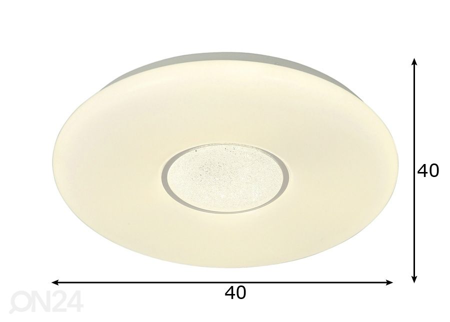 Kattoplafondi Moon LED Ø 40 cm kuvasuurennos mitat