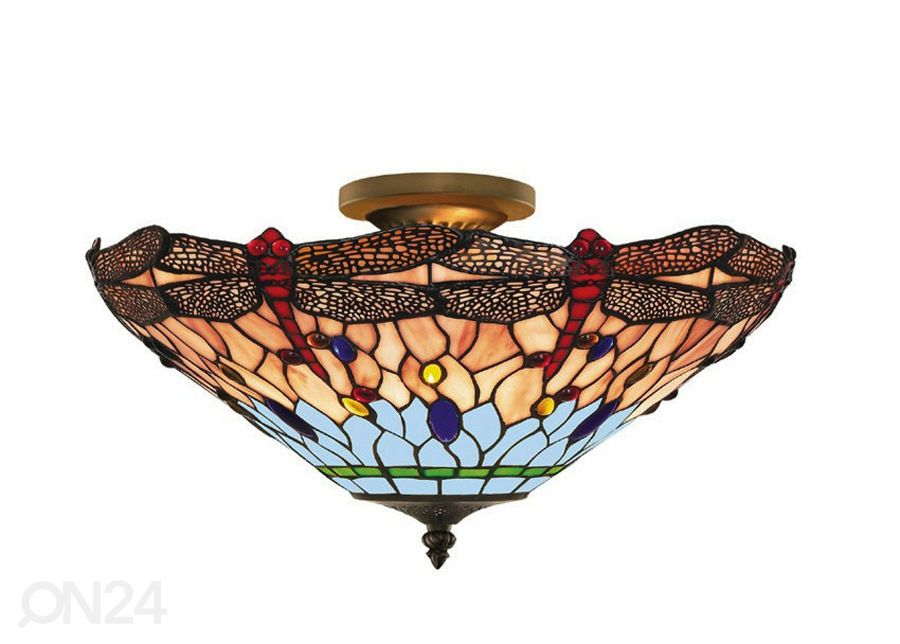 Kattovalaisin Dragonfly Tiffany kuvasuurennos