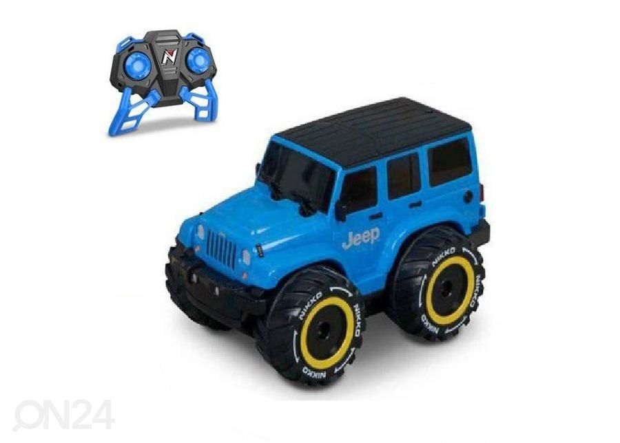 Kauko-ohjattava auto Jeep Wrangler Nano NIKKO 1:16 kuvasuurennos