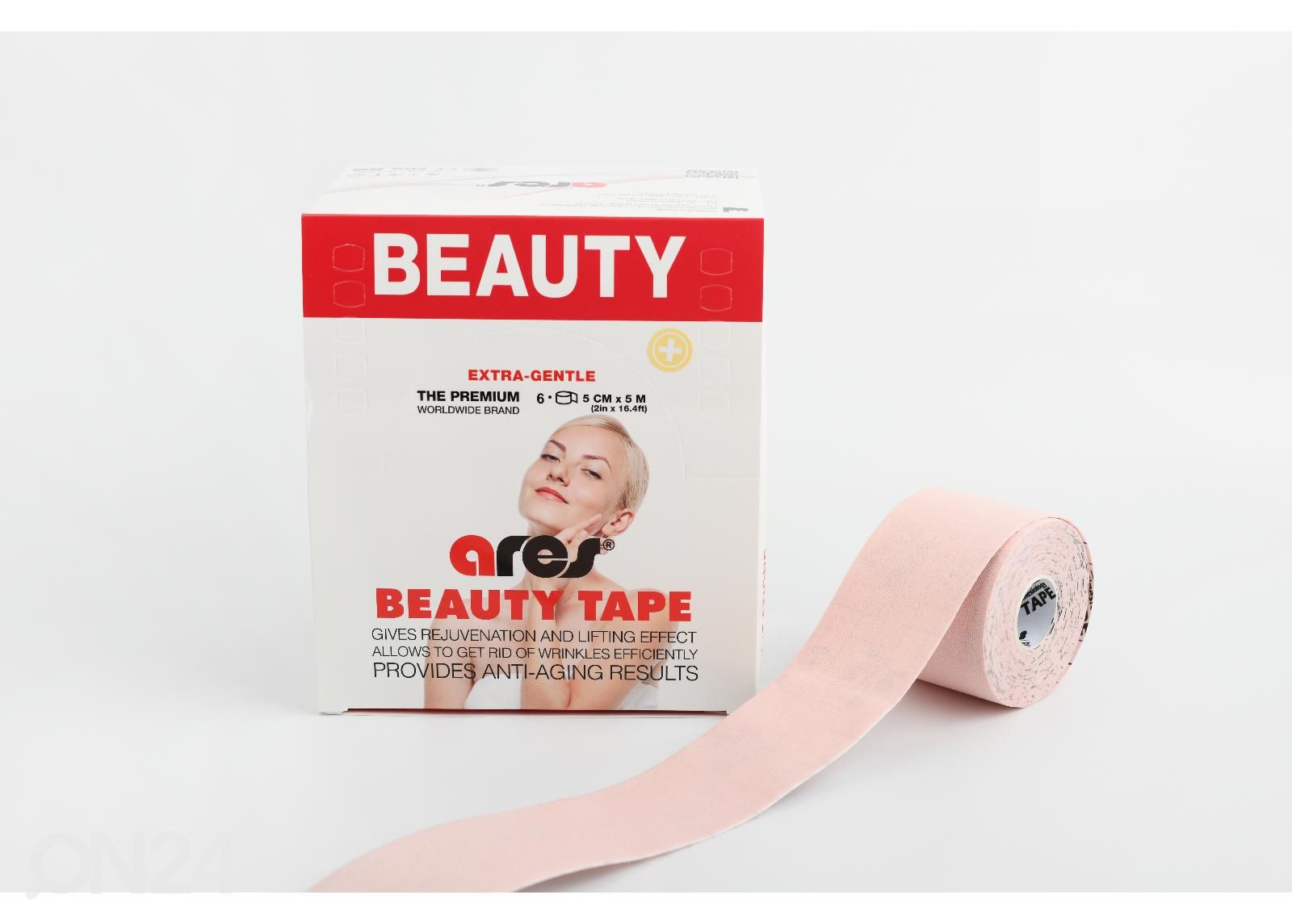 Kauneusteippi Ares Beauty, roosa kuvasuurennos