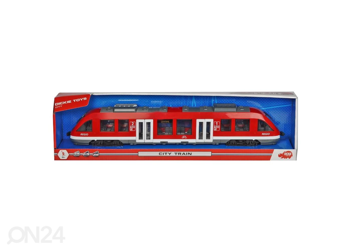 Kaupunkijuna Dickie Toys kuvasuurennos