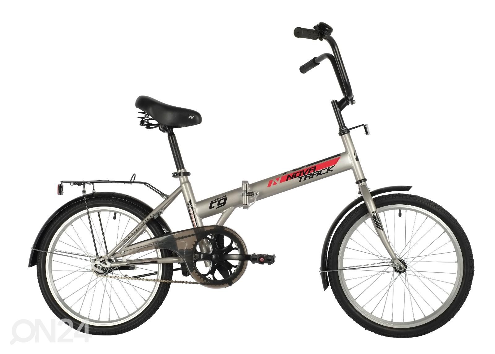 Kaupunkipyörä 20" TG30 Novatrack harmaa kuvasuurennos