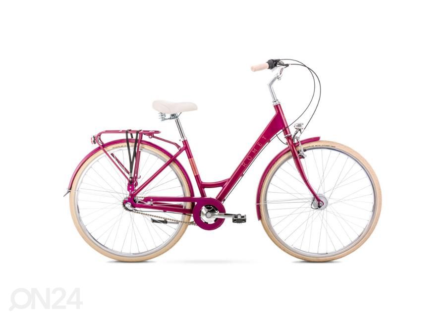 Kaupunkipyörä Arkus & Romet Sonata Classic, 28" L, pinkki kuvasuurennos