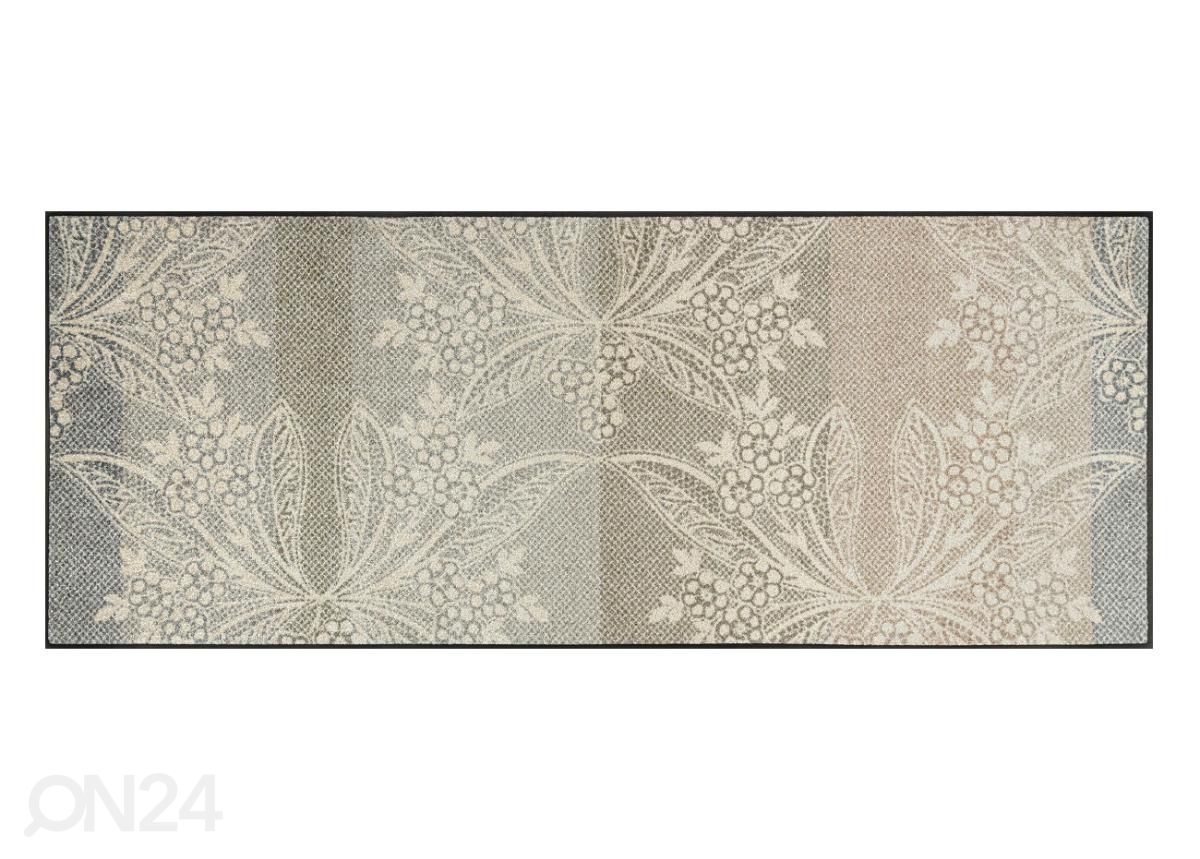 Käytävämatto Floral Lace 75x190 cm kuvasuurennos