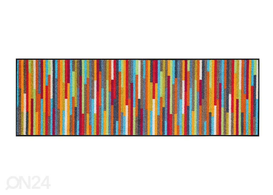 Käytävämatto Mikado Stripes 60x180 cm kuvasuurennos