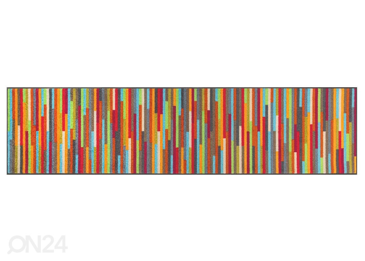 Käytävämatto Mikado Stripes 60x240 cm kuvasuurennos