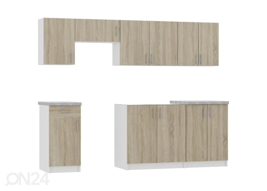 Keittiökalusteet 240 cm kuvasuurennos
