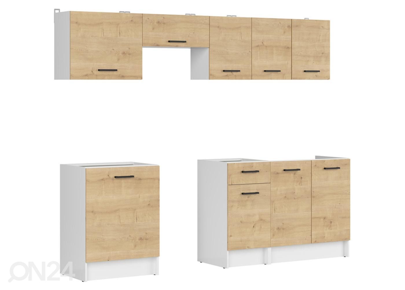 Keittiökalusteet 240 cm kuvasuurennos