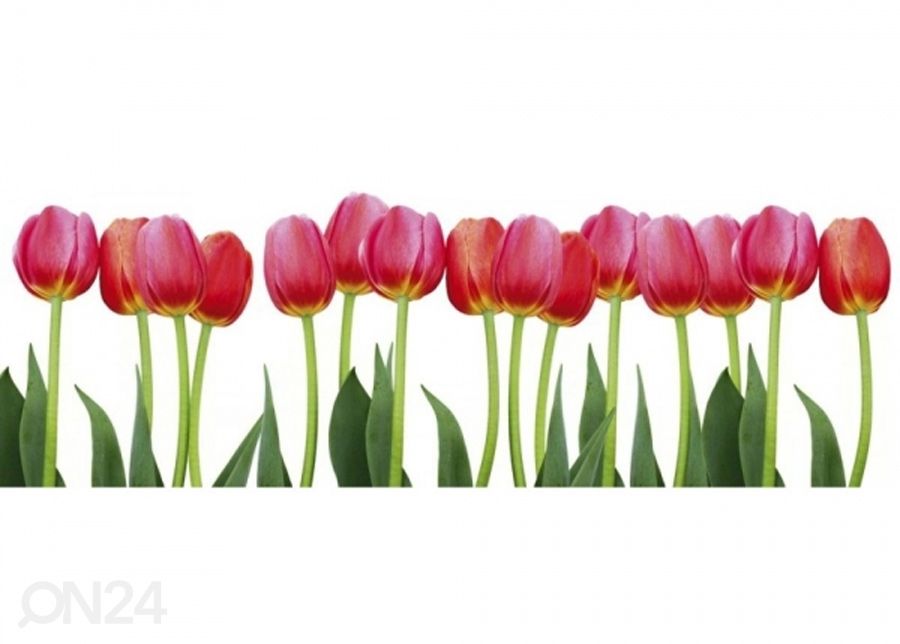 Keittiön välitila Bed of Tulips 180x60 cm kuvasuurennos