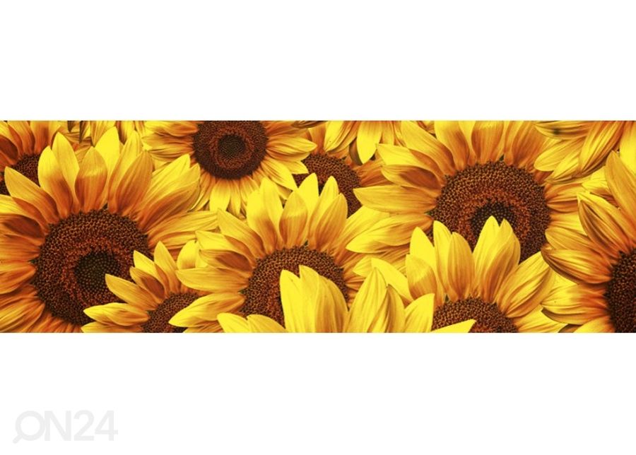 Keittiön välitila Helianthus 180x60 cm kuvasuurennos