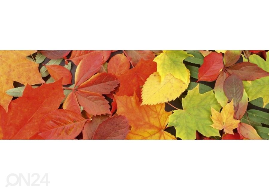 Keittiön välitila Leaves 180x60 cm kuvasuurennos
