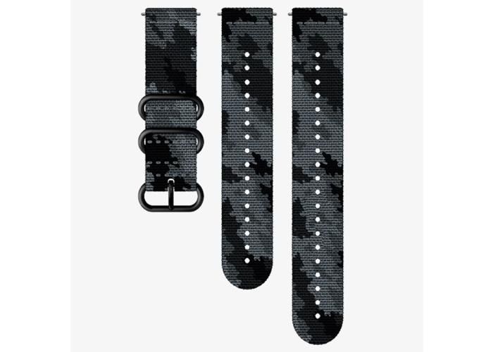 Kellon tekstiiliranneke 24 mm Suunto kuvasuurennos