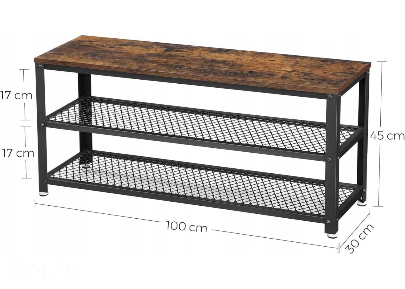 Kenkähylly kuvasuurennos mitat