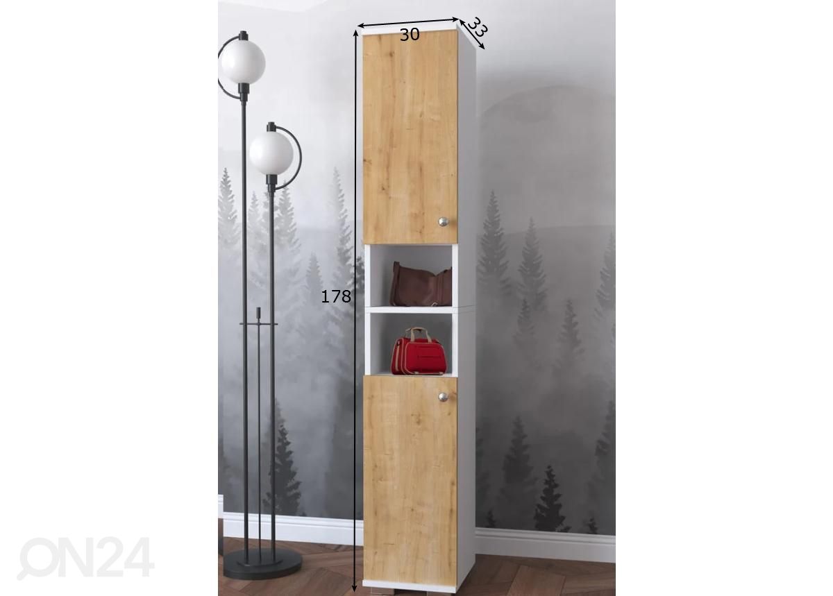 Kenkäkaappi Gados M 30 cm kuvasuurennos mitat