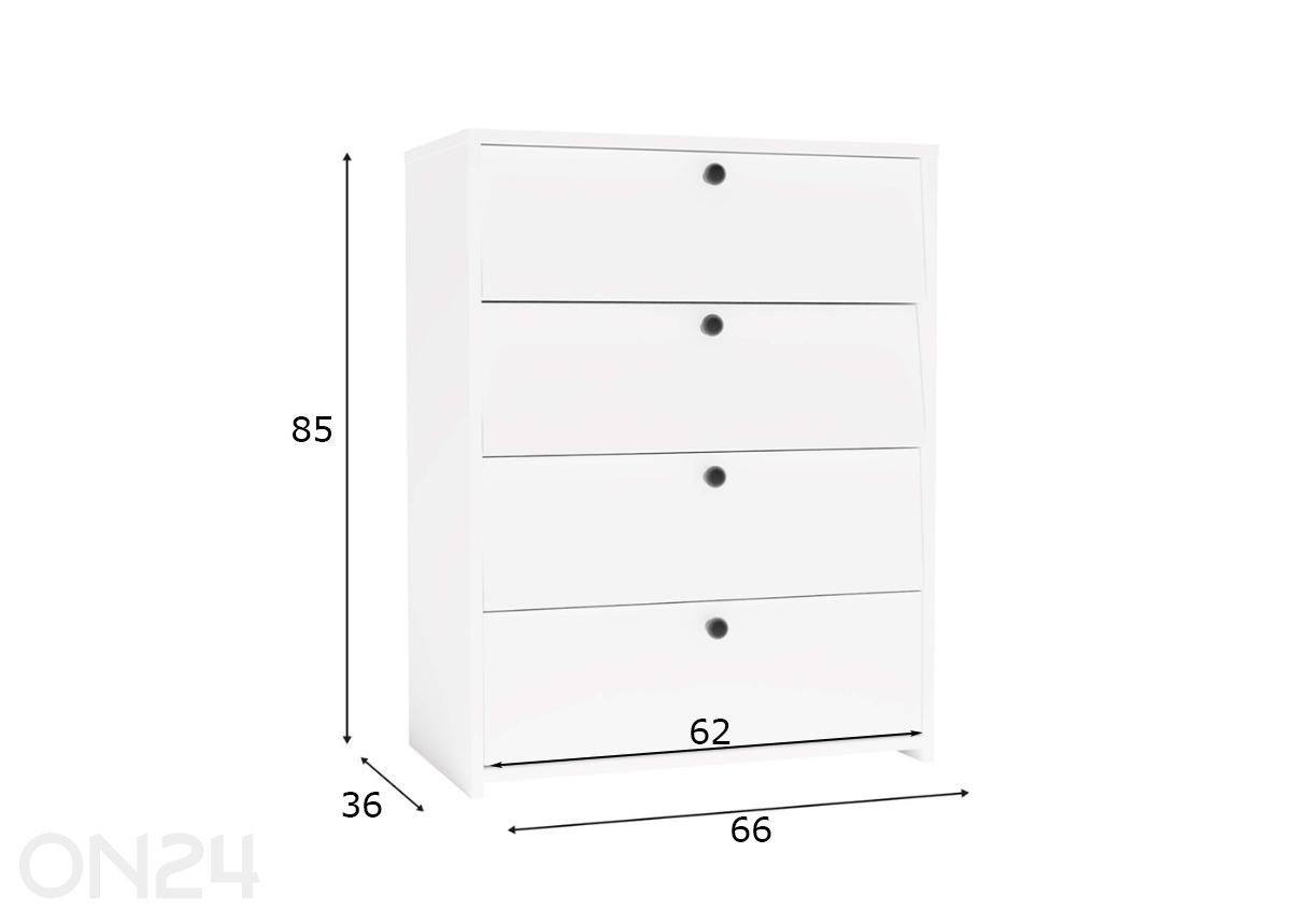 Kenkäkaappi Loka kuvasuurennos mitat