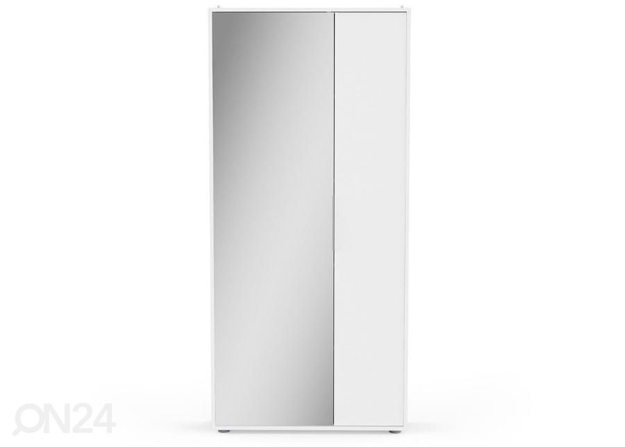 Kenkäkaappi peilillä Ebony 2u kuvasuurennos