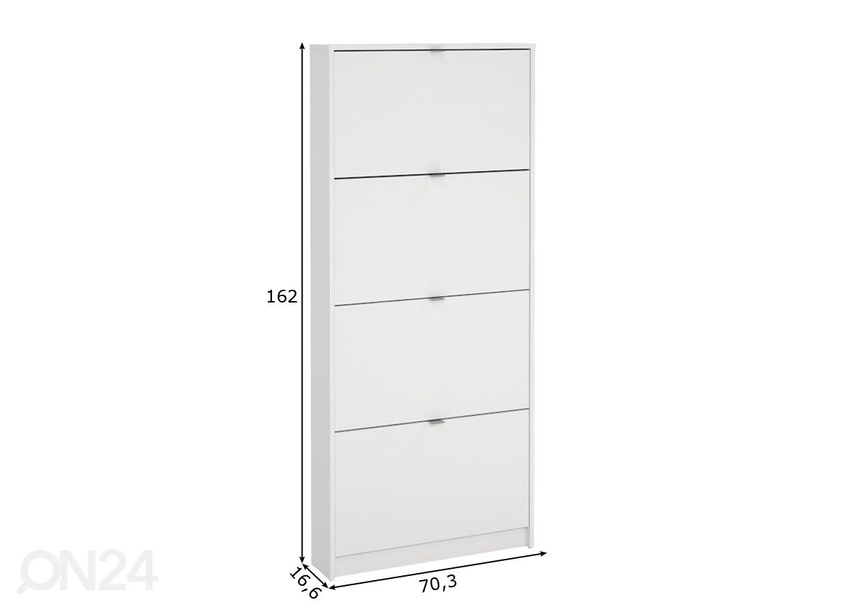 Kenkäkaappi Shoes 70,3 cm kuvasuurennos mitat