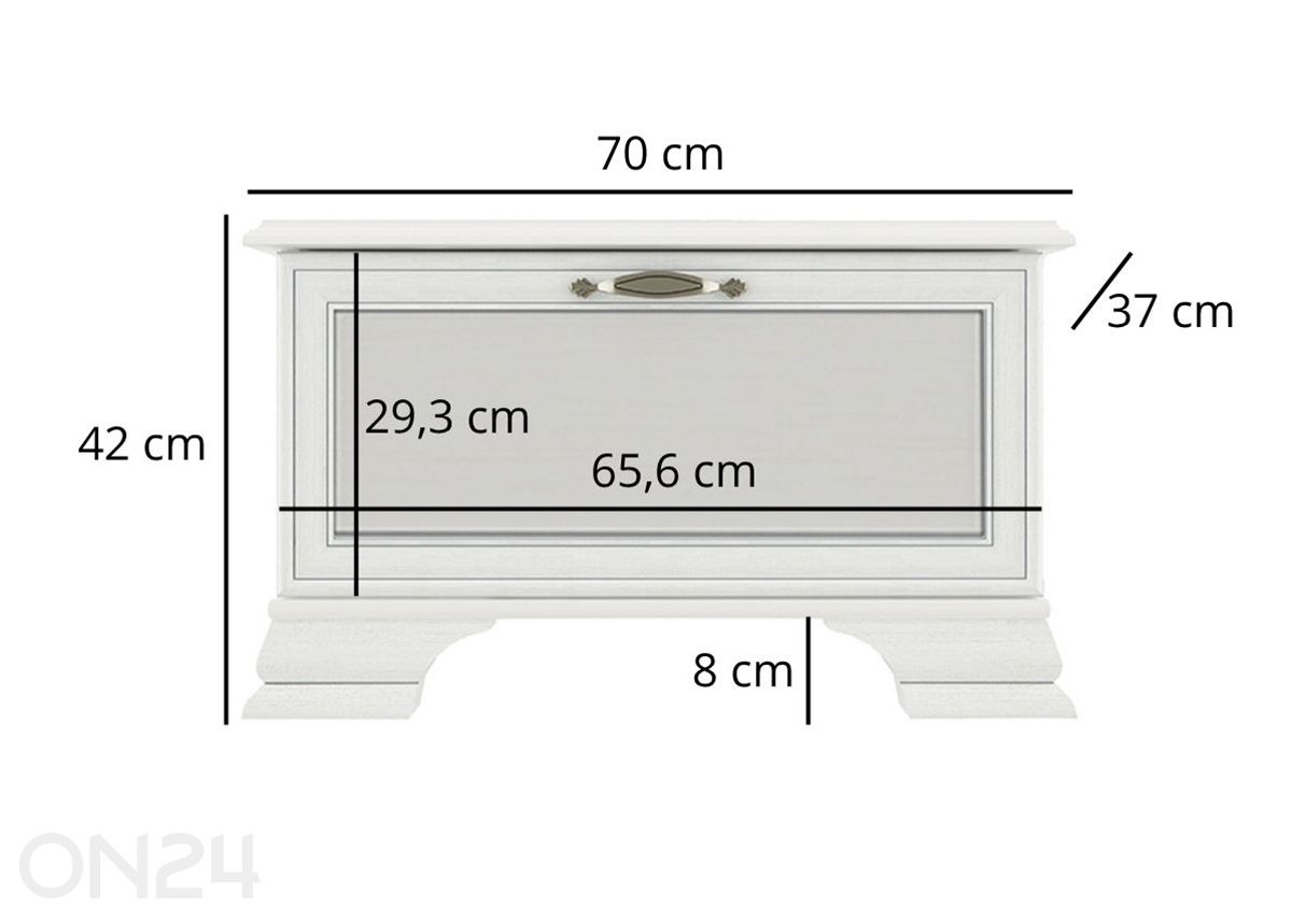 Kenkäkaappi Tiffany II kuvasuurennos