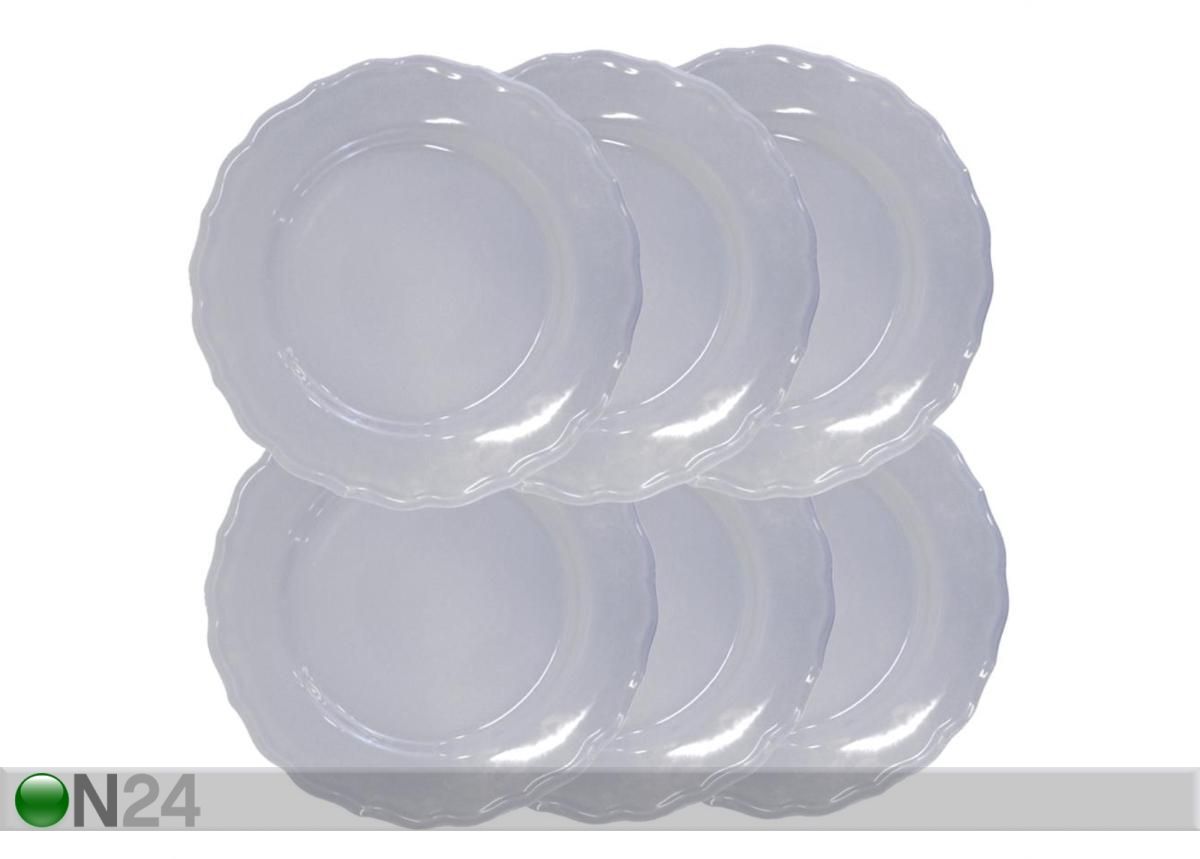 Keraamiset keittolautaset Julia 23 cm 12 kpl kuvasuurennos