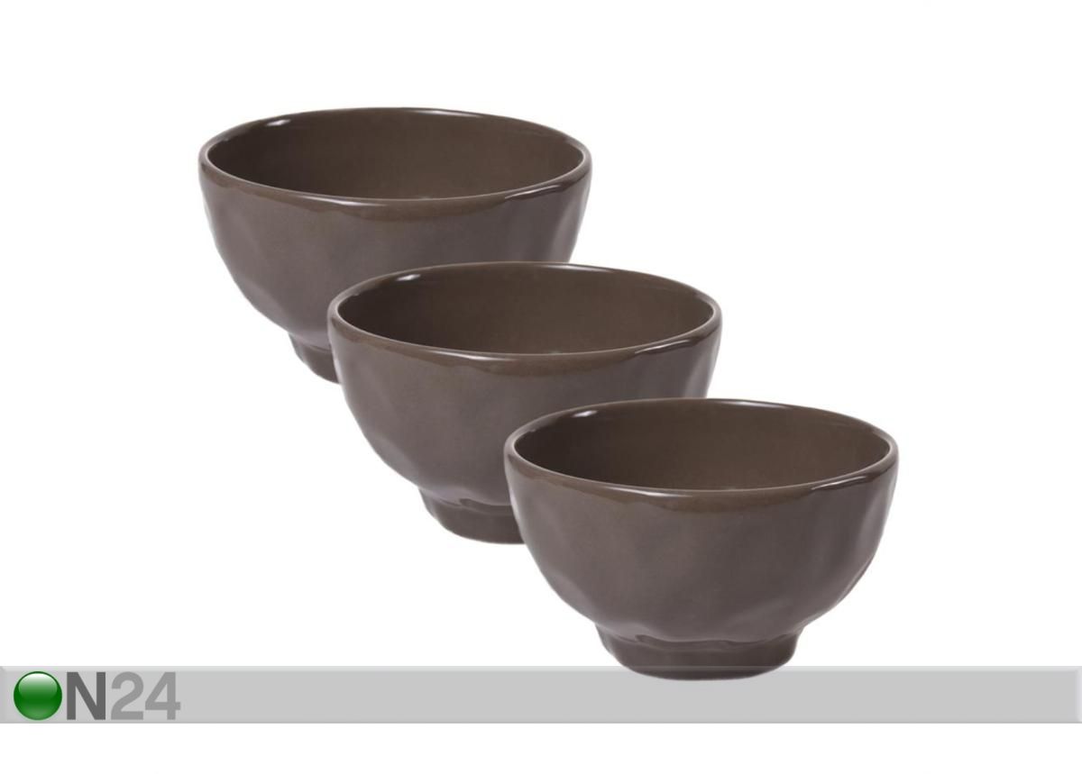 Keraamiset kulhot Organic 15 cm 12 kpl kuvasuurennos