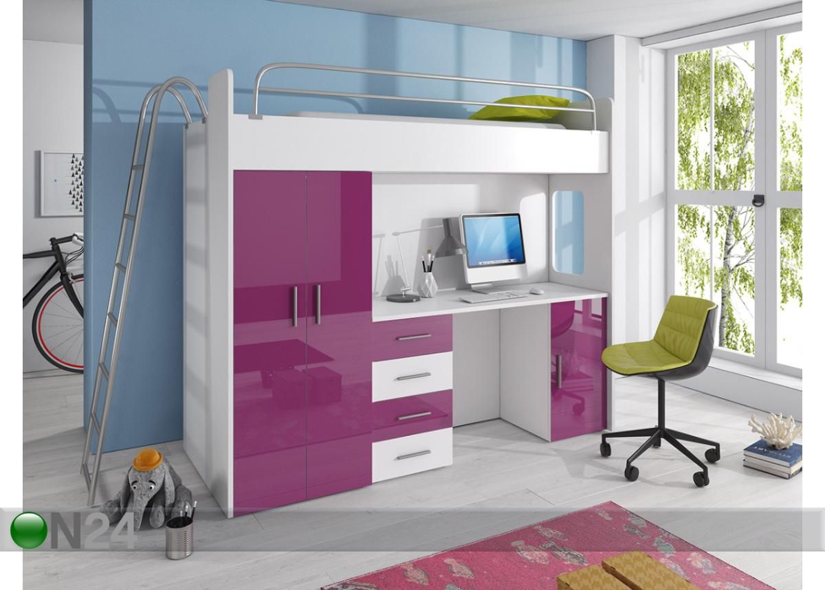 Kerrossänky pöydällä Raj IV D 80x200 cm kuvasuurennos