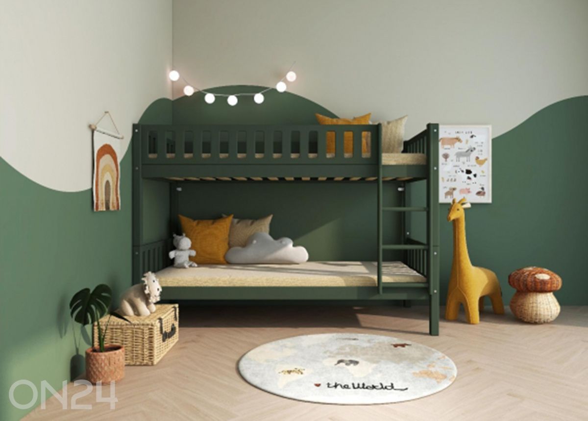 Kerrossänky THUKA Viggo, vihreä kuvasuurennos