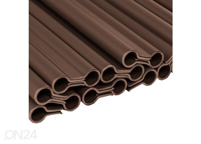 Kiinnikkeet Solid 120 0g/m², 19 cm puutarhanauhaan, ruskea kuvasuurennos