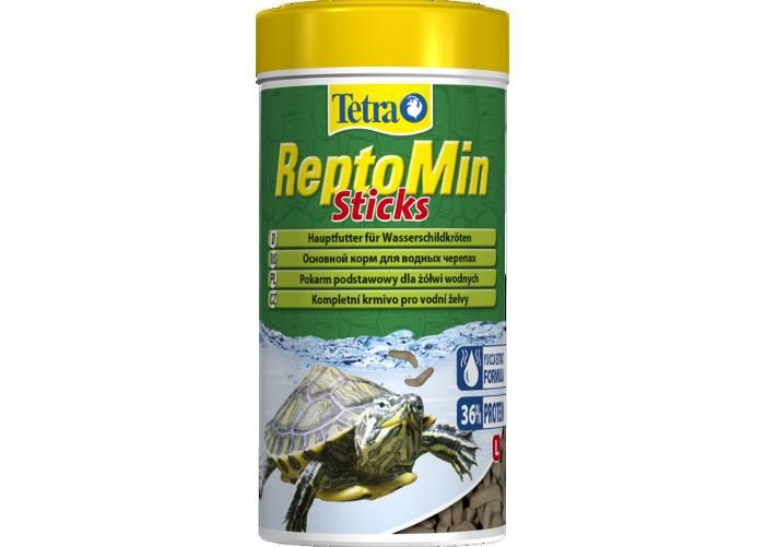 Kilpikonnan täysravinto reptomin sticks 250 ml kuvasuurennos