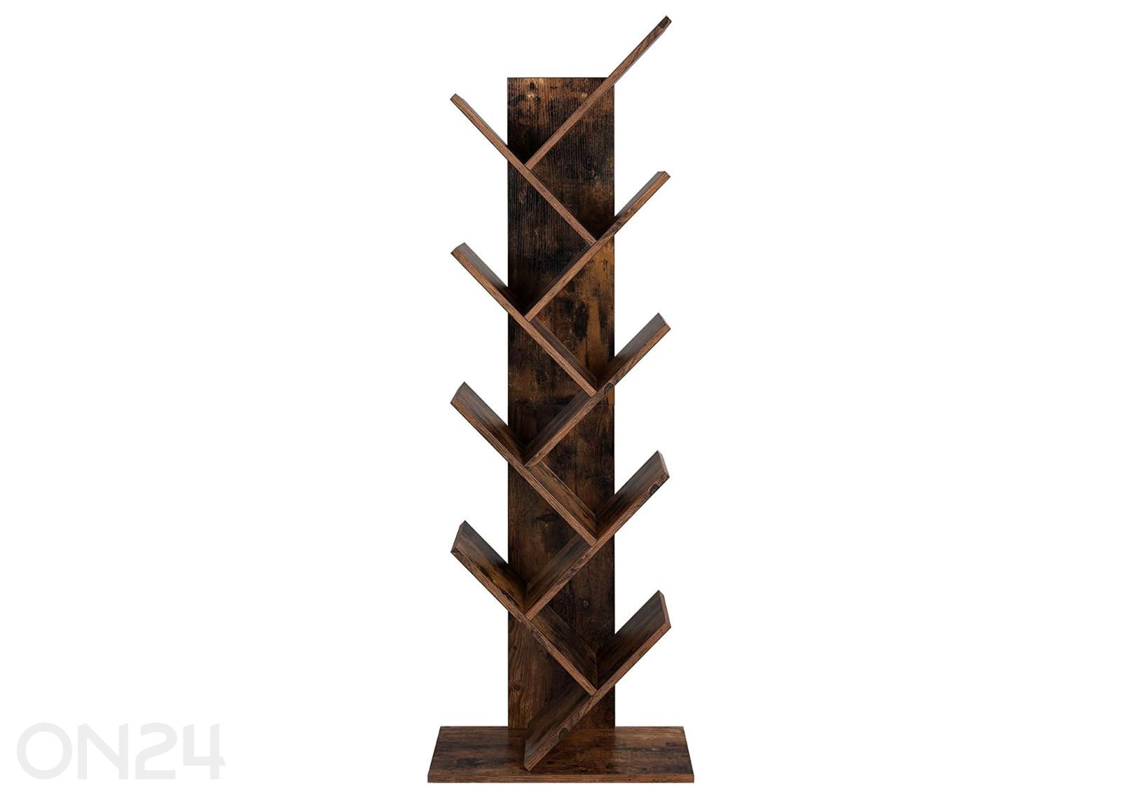 Kirjahylly 141,5 cm, ruskea kuvasuurennos