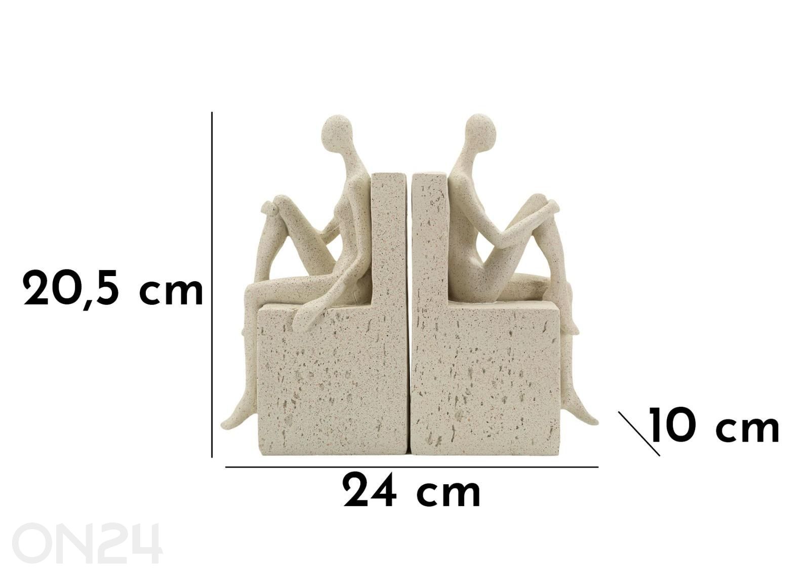 Kirjatuet Stones 2 kpl kuvasuurennos mitat
