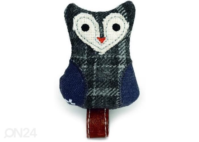 Kissa pehmolelu Ully 7,5 cm harmaa kuvasuurennos
