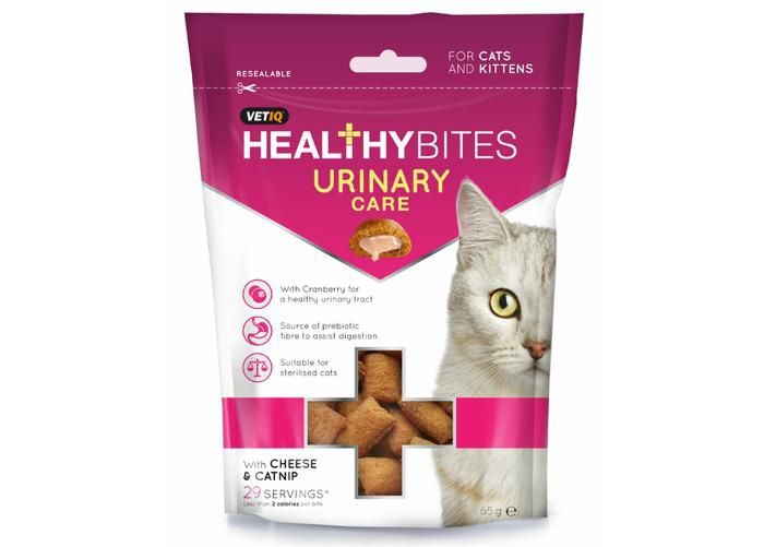Kissan/ kissanpennun herkkupala healthy bites urinary care 65 g kuvasuurennos