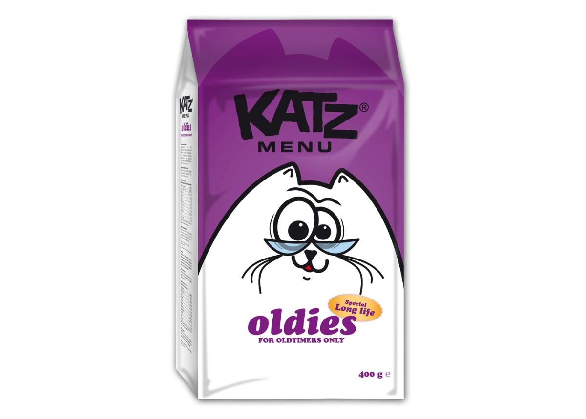 Kissan kuivamuona Katz menu oldies 400gr kuvasuurennos