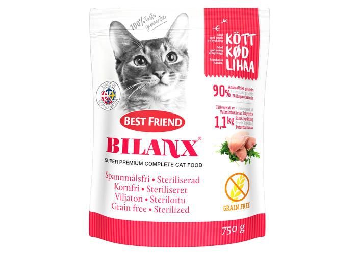 Kissan kuivamuona steril. viljaton 750 g kuvasuurennos
