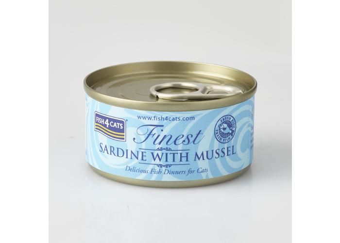 Kissan märkäruoka sardiini/simpukat 70 g kuvasuurennos