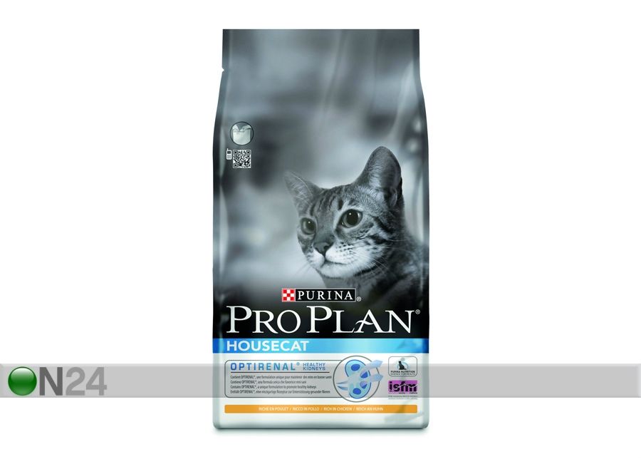 Kissanruoka Pro Plan Housecat kana & riisi 10kg kuvasuurennos