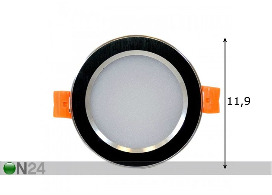 Kohdevalaisin Venus LED kuvasuurennos mitat