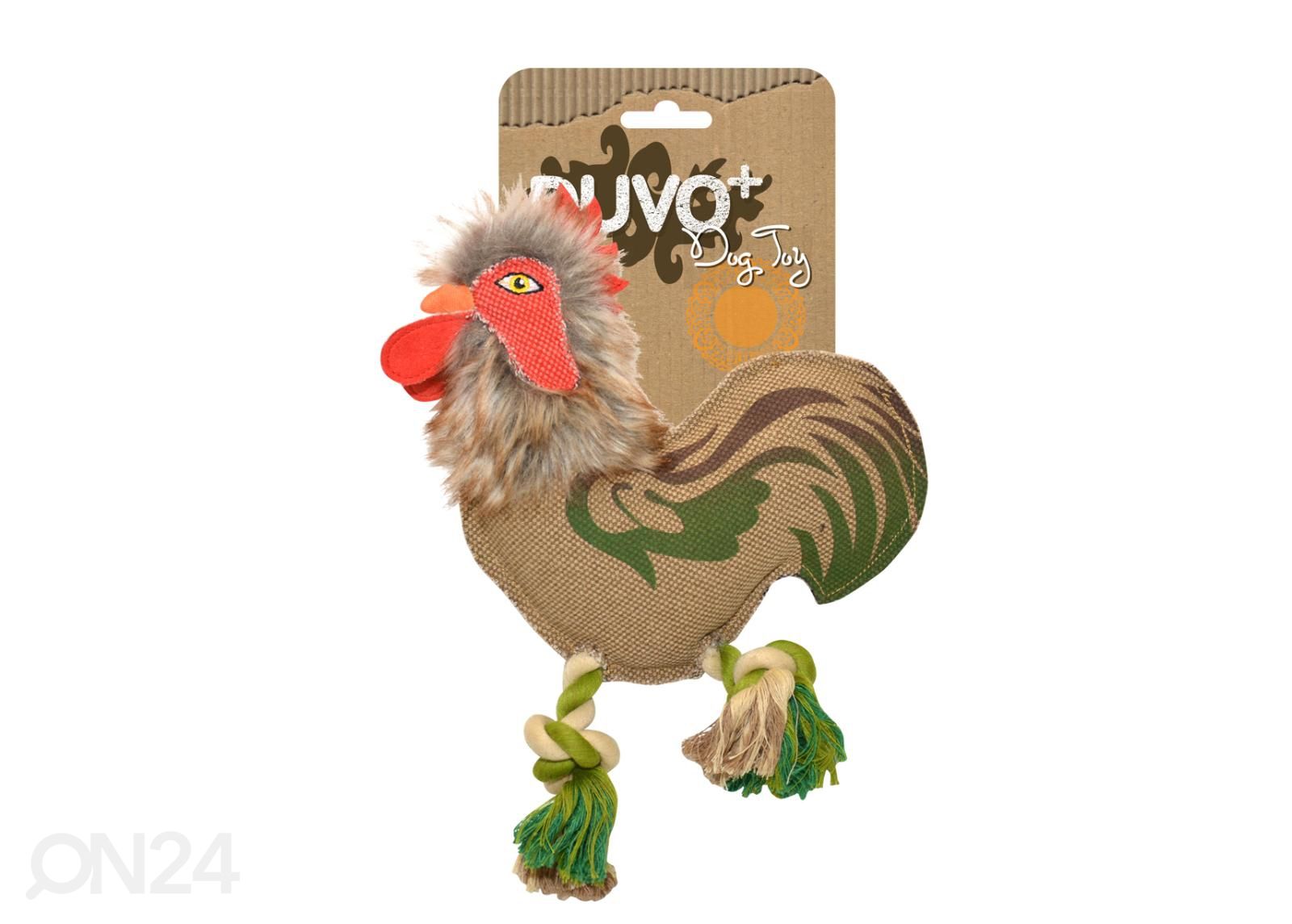 Koiralelu canvas kukko Duvo+ kuvasuurennos