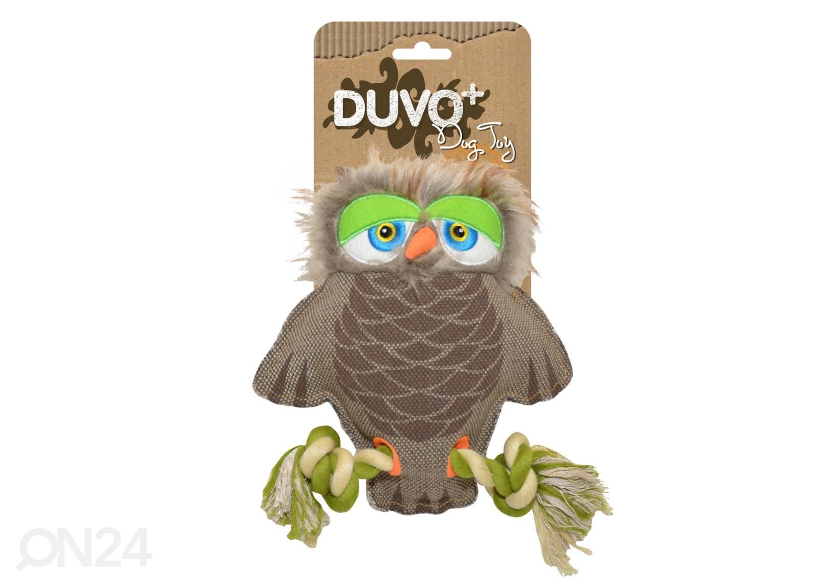 Koiralelu canvas pöllö Duvo+ kuvasuurennos