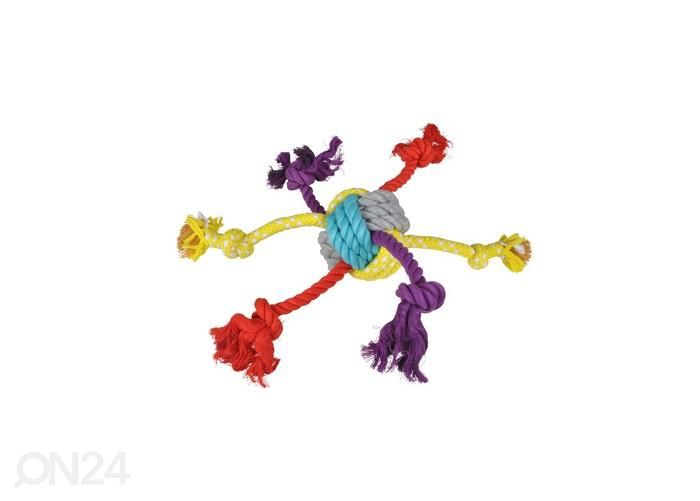 Koiran köysi-pallo lelu 30xø6.5 cm kuvasuurennos