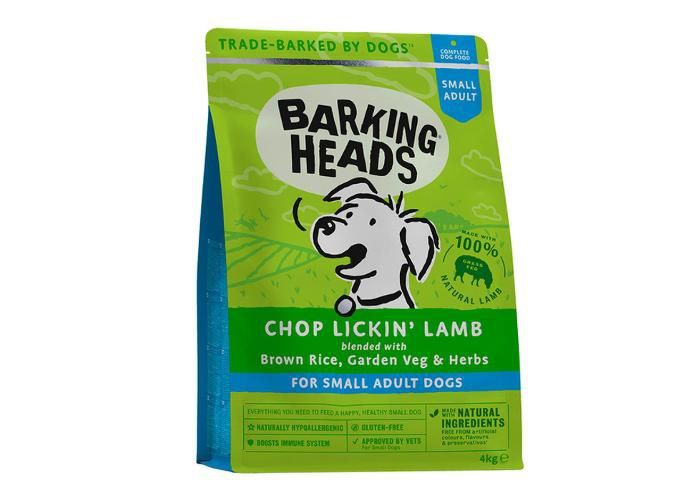 Koiran kuivaruoka Barking Heads Chop lickin lamb pienikokoiselle rodulle 4 kg kuvasuurennos