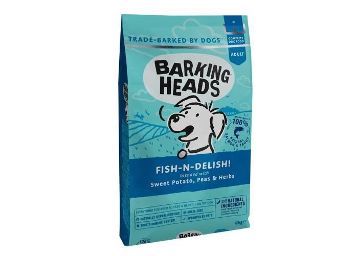 Koiran kuivaruoka Barking Heads Fish n delish 12 kg kuvasuurennos