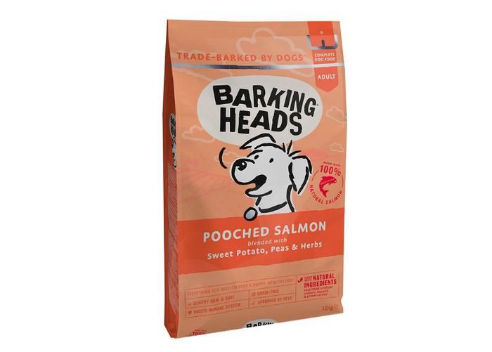 Koiran kuivaruoka Barking Heads Pooched lohi 12 kg kuvasuurennos