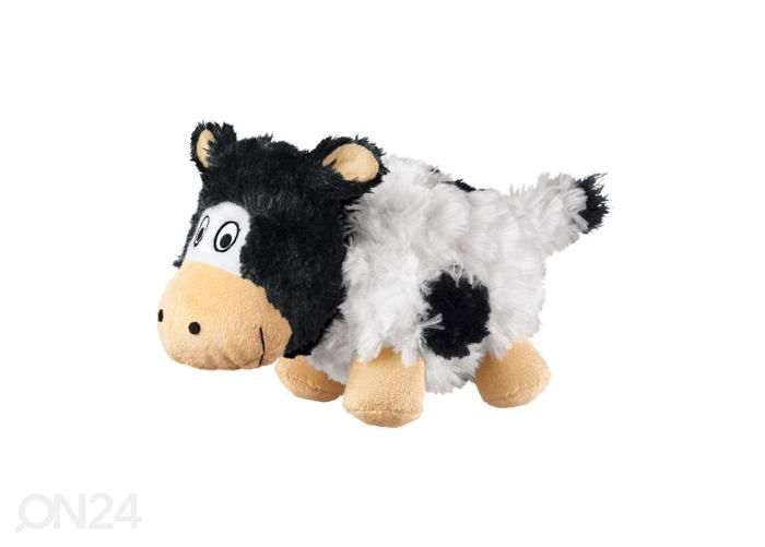 Koiran lelu barnyard crunchees lehmä s kuvasuurennos